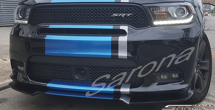 Custom Dodge Durango  SUV/SAV/Crossover Front Lip/Splitter (2017 - 2020) - $590.00 (Part #DG-020-FA)